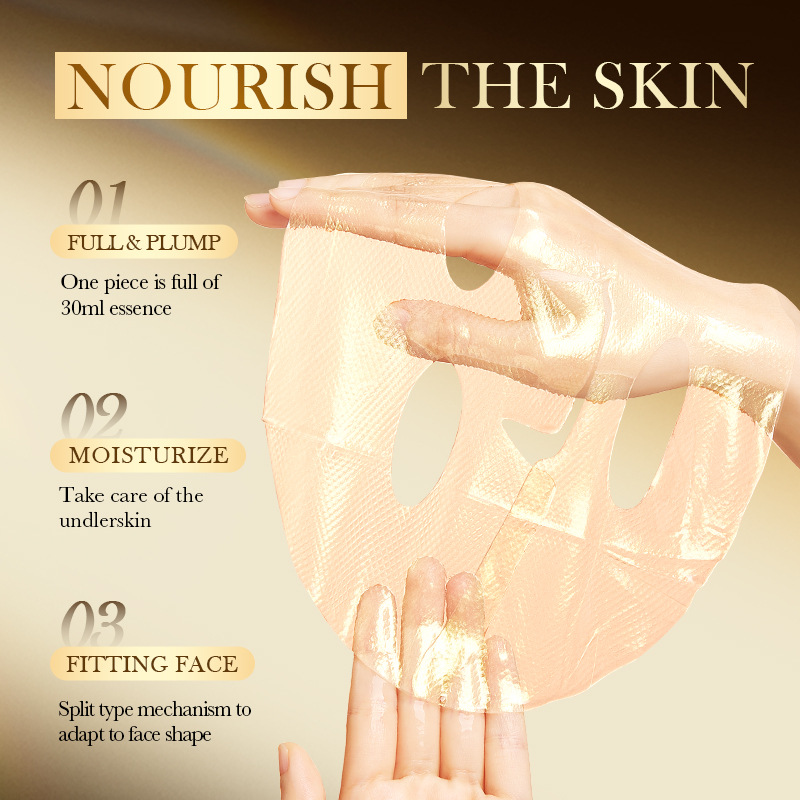 Masker Wajah Kolagen Emas SADO - Sheet Mask Collagen ulasan dan harga