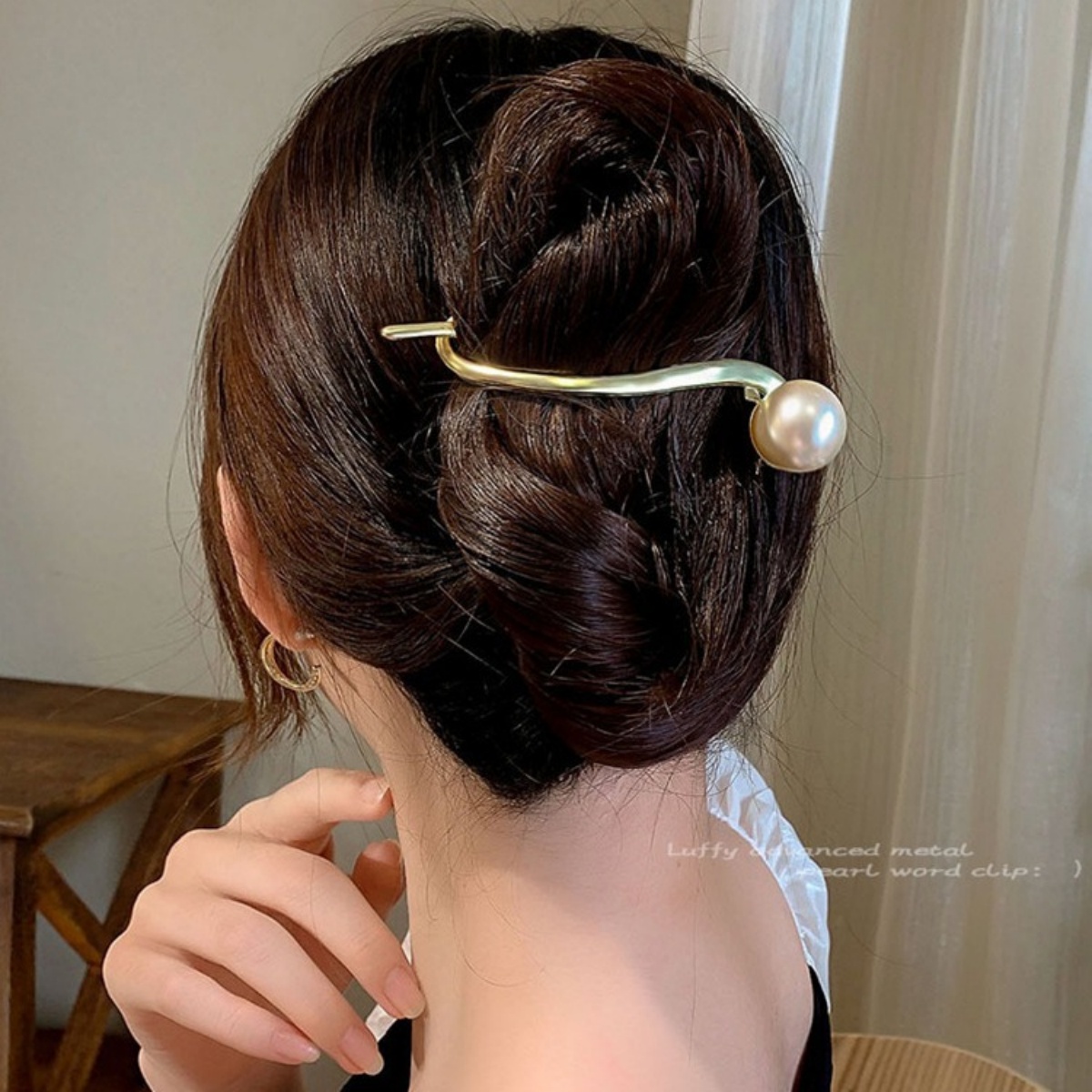 Jepit Rambut Mutiara Glitter E - Korean Lifestyle & Kids Boutique Photos ulasan dan harga