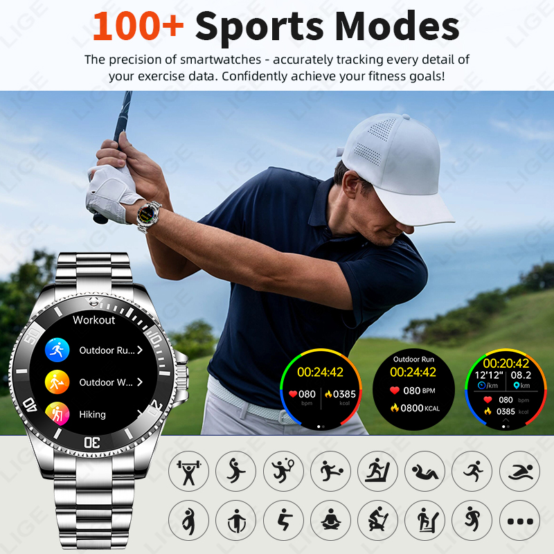 Jam Tangan Pintar Mewah Gaya B - Korean Men Lifestyle ulasan dan harga