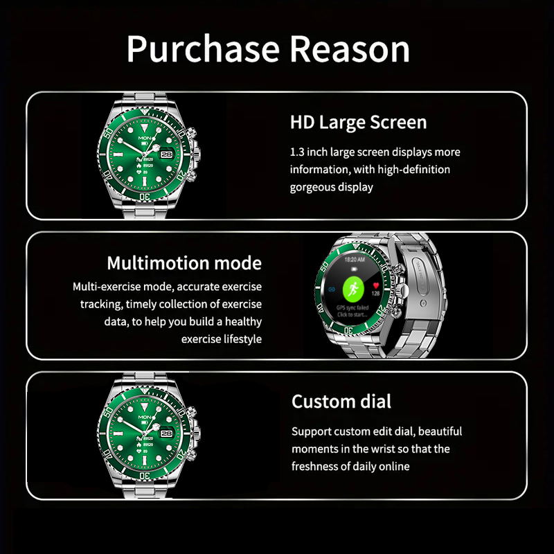 Aiweile AW12 jam tangan pintar - Korean Men Lifestyle ulasan dan harga