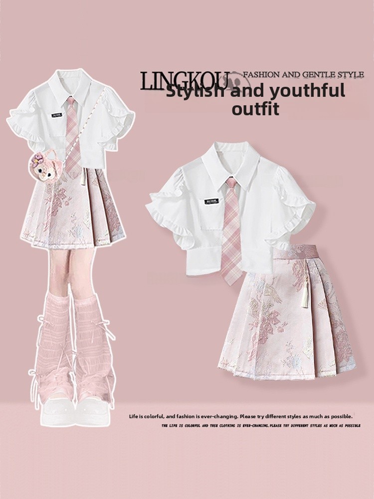 Pakaian Musim Panas Elegan Wan - Korean Lifestyle ulasan dan harga