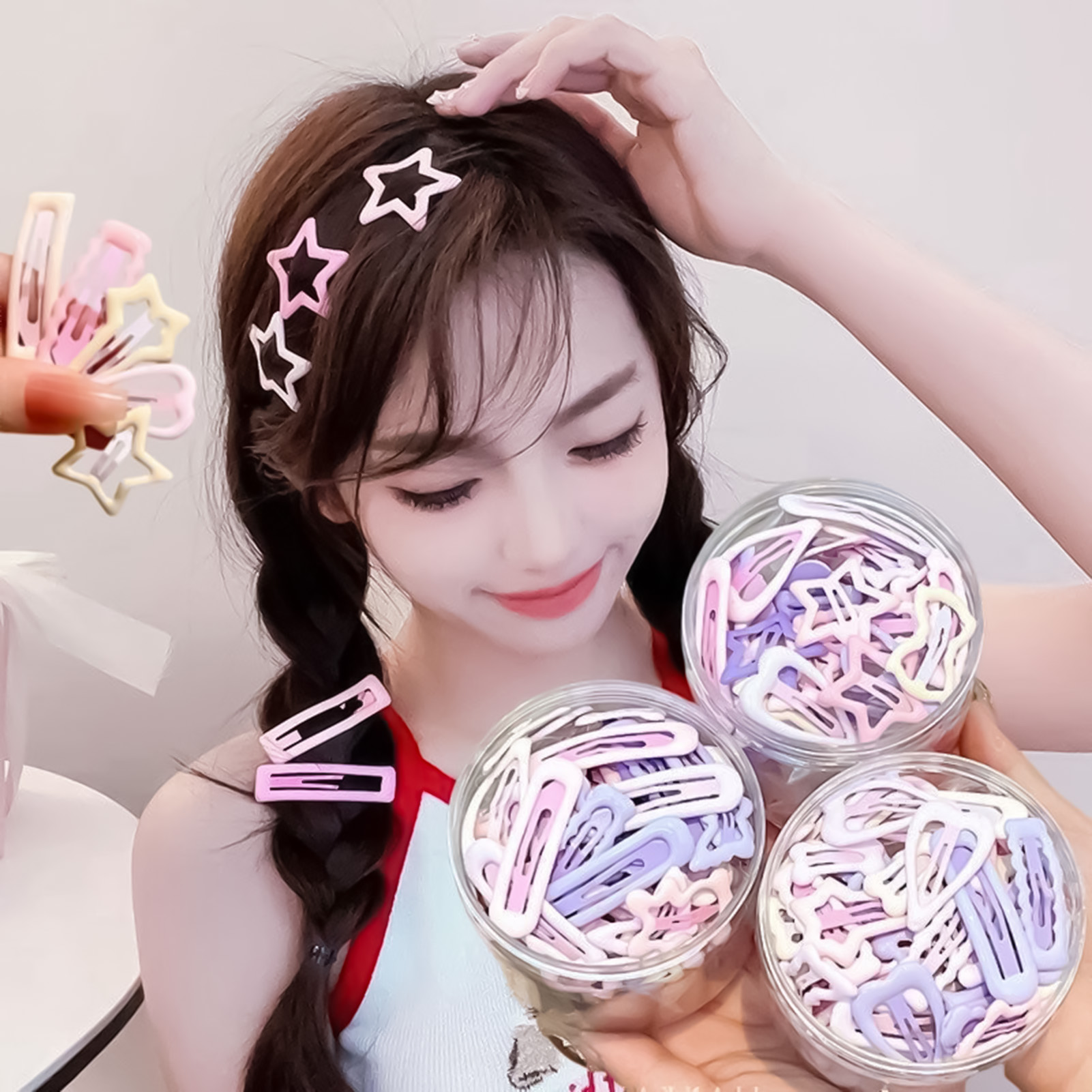 3 buah pin hiasan kepala gaya  - Korean Lifestyle & Kids Boutique Photos ulasan dan harga