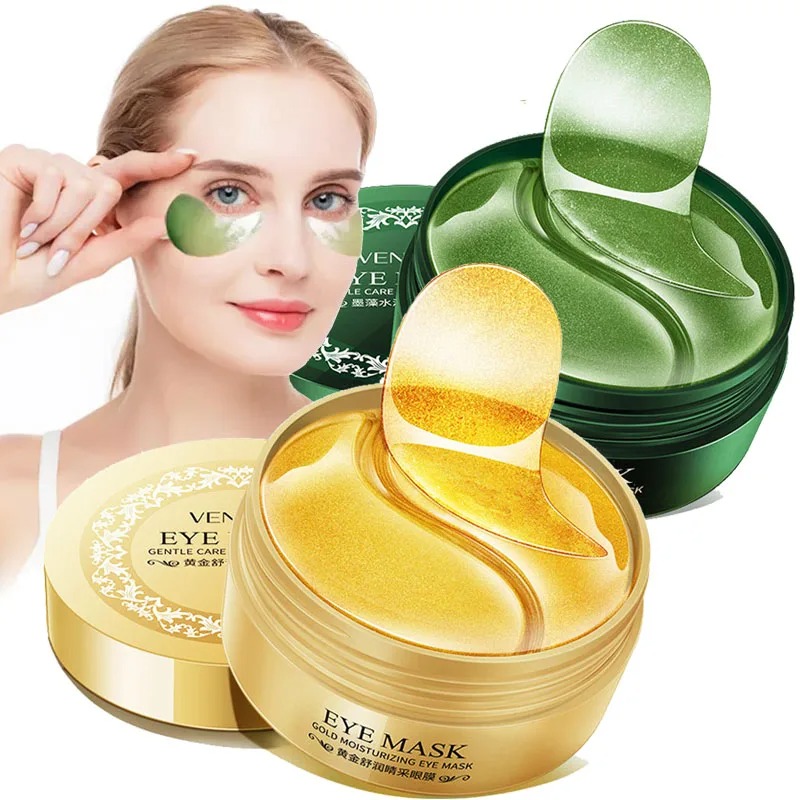 60Pcs/Box Masker Mata Kolagen  - Sheet Mask Collagen ulasan dan harga