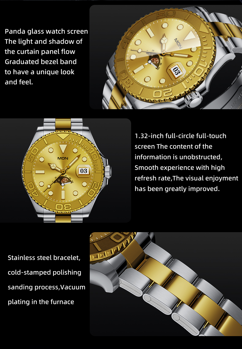 Aiweile AW46 jam tangan pintar - Korean Men Lifestyle ulasan dan harga